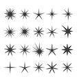 sparks and elements and symbols vector image