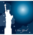 statue of liberty vector image