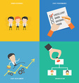 element of human resource concept icon in flat vector image