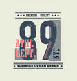 vintage typography vector image