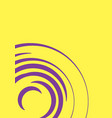 abstract circles design lines vector image