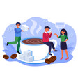 coffee shop concept vector image