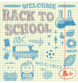 back to school vector image vector image