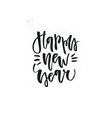 handdrawn christmas lettering vector image