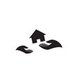 home care icon design template isolated vector image vector image