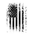 american flag 6 vector image