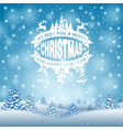 christmas background vector image