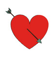 valentines day related icon image vector image vector image