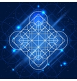 magic geometry sign vector image