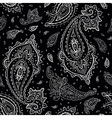 seamless paisley background vector image
