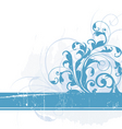 floral background vector image vector image