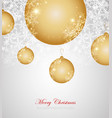 merry christmas and happy new year vector image