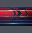 abstract neon colors motion lines background vector image