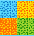 transport blue seamless patterns vector image