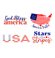 4th july graphic vector image
