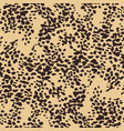 abstract animal print seamless background vector image