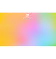 abstract rainbow colorful smooth blurred gradient vector image vector image