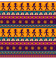 colorful aztec seamless pattern vector image
