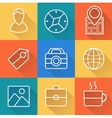 travel vector image