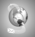 world concept of global shipping vector image vector image