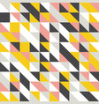 random colored abstract geometric mosaic pattern vector image
