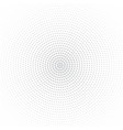 gray dots on white background vector image