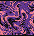 marble texture seamless background pink violet vector image
