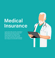 thank you doctor and nurses vector image