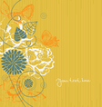 abstract floral background vector image
