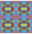 seamless geometry vintage pattern ethnic style vector image
