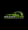 auto speed automotive logo template vector image vector image