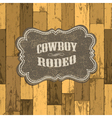 wild west background vector image vector image