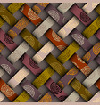 ethnic tribal pattern seamless art image vector image