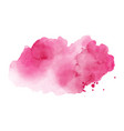 abstract bright pink stain splashing vector image vector image
