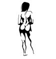 nude vector image