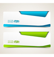 banner design vector image vector image