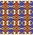 seamless geometry vintage pattern ethnic style vector image