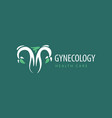 logo for gynecology vector image