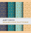 art deco seamless pattern 37 vector image