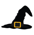witch hat for halloween vector image