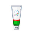 health toothpaste cartoon vector image vector image