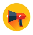 megaphone icon vector image