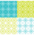 geometric seamless pattern arabic ornament style vector image