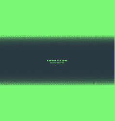 Bitmap texture dither pattern wavy curved border Vector Image