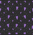 repeated hearts and polka dot vector image vector image