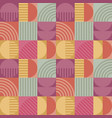 geometric seamless pattern vector image