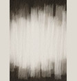 white brush stroke on dark paper background vector image