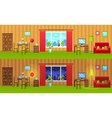 flat style interior vector image