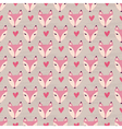fox with heart seamless pattern vector image