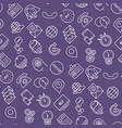support service seamless pattern vector image vector image